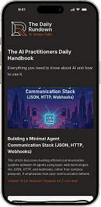 The Daily Rundown mobile screenshot