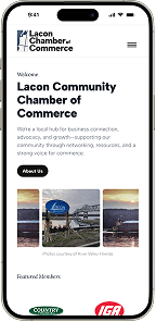 Lacon Chamber mobile screenshot