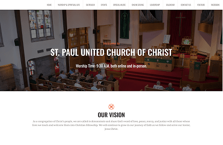 St. Paul UCC desktop screenshot